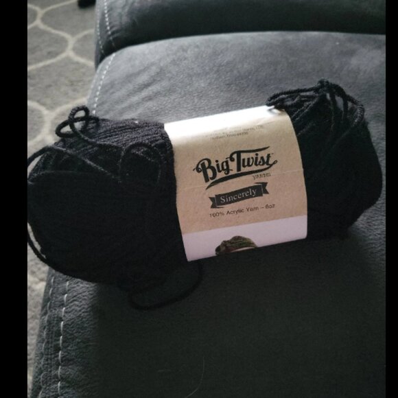Other - 1 skein of black yarn